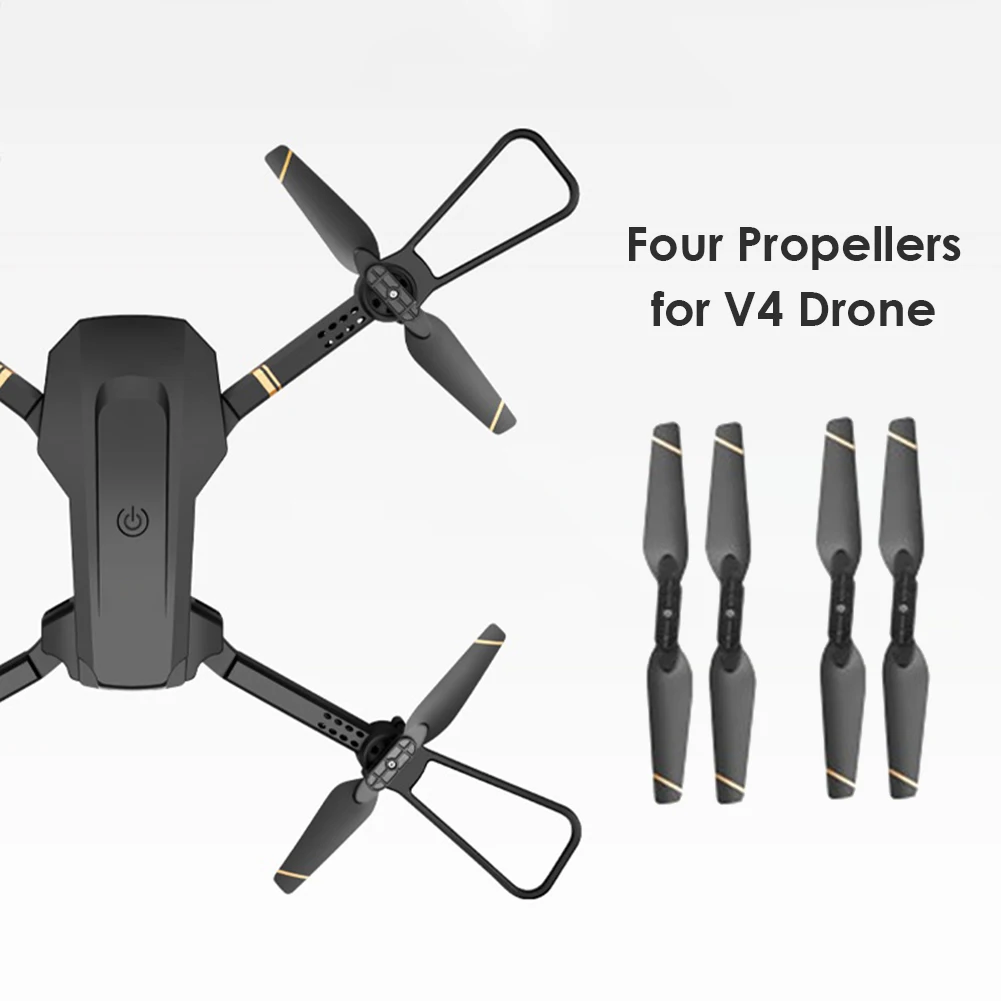 

2Pairs Quick Release Propeller Pack Portable Sky Props Lightweight Supplies for V4 UAV RC Drone CW+CCW Main Blades Sets