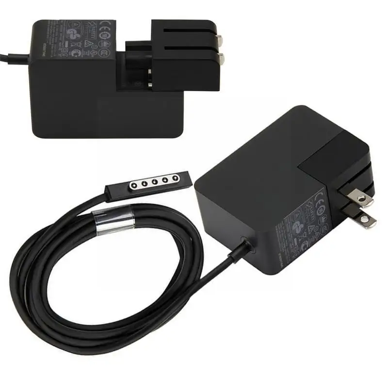 

24W RT Power Adapter Charger Cable Plug 12V2A Flat Accessories For Microsoft Surface 1512 1516/Pro 1&2 G0C4