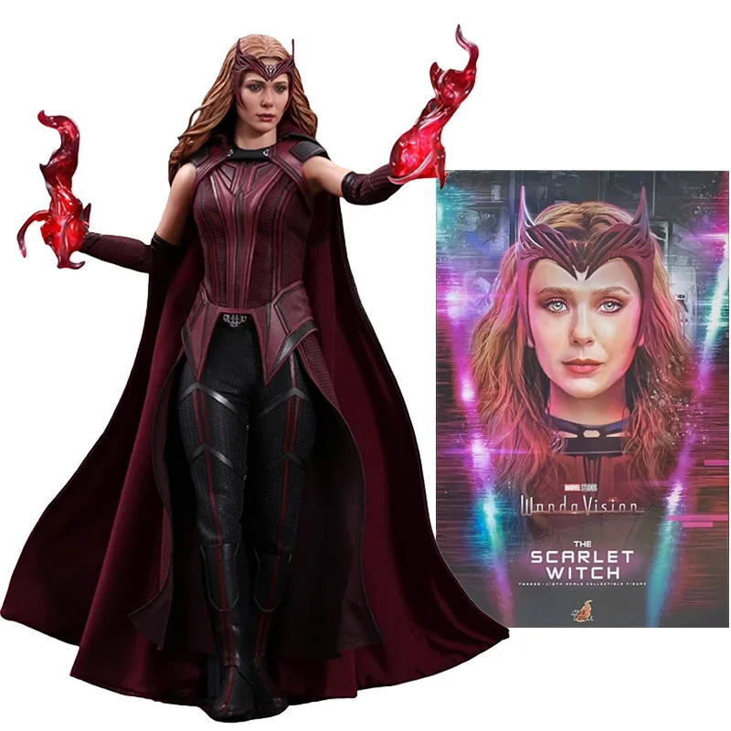 

Оригинальные модели 1/6 HOTTOYS HT TMS036 TV, шедевр WandaVision Scarlet Witch, аниме фигурки, коллекционные экшн-игрушки, подарок