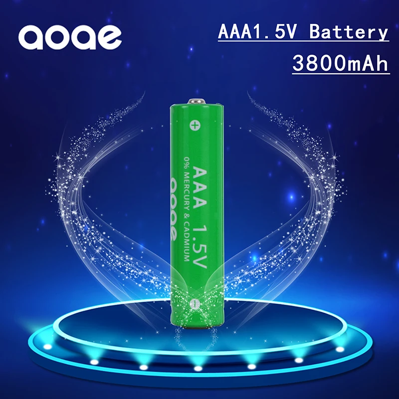 

AAA rechargeable battery 1.5v 3800mah Lanterna, Brinquedos, Relógio, Leitor de MP3, Substituir, Bateria Ni-Mh