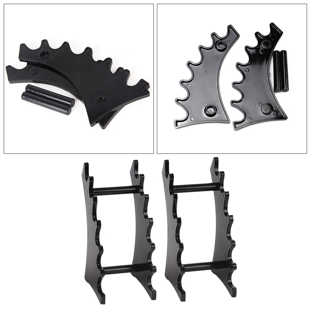 

2pcs Creative Design Multi-grid Pen Ruler Holder Cup Desktop Stationery Organizer Makeup Brush and Accessory School accessories