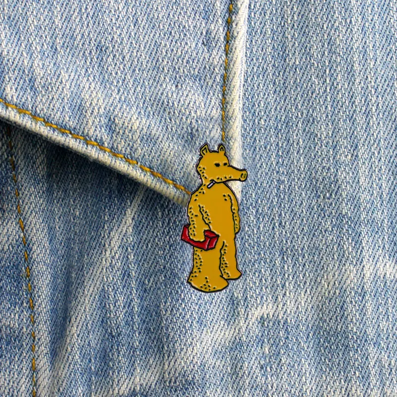 QuasimotoXXXMadlib Lord XX Quas Enamel Pin Rap Music Theme Badge Backpack Decoration Jewelry