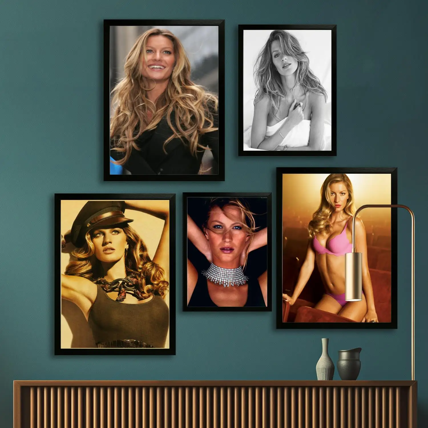 Художественный постер &quotСовременная семья&quot печать на холсте