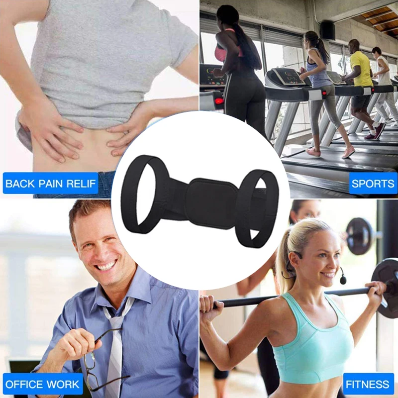 Корректор осанки для взрослых и детей коррекция до ключиц поддержка спины прямые