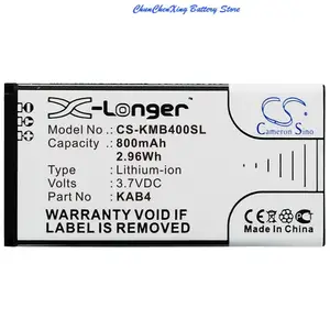 Аккумулятор Cameron Sino 800 мА  ч для Maxcom MM720, MM720BB, KAB4, KAB4-AAABA005026 для KAZAM Life B4