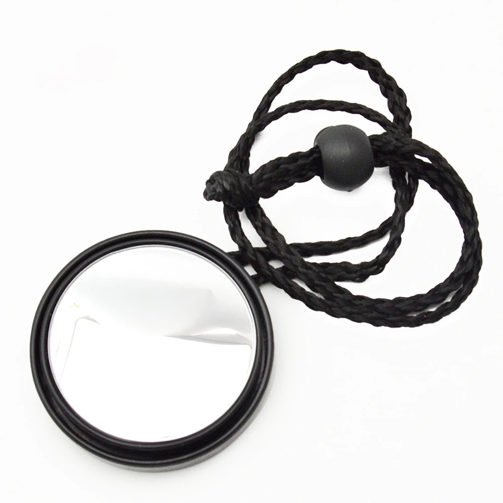 

Diving Rearview Mirror Diving Gear Adjustable With Rope For Diving Cave Boat Adjustable Underwater Sports Rearview Mirror