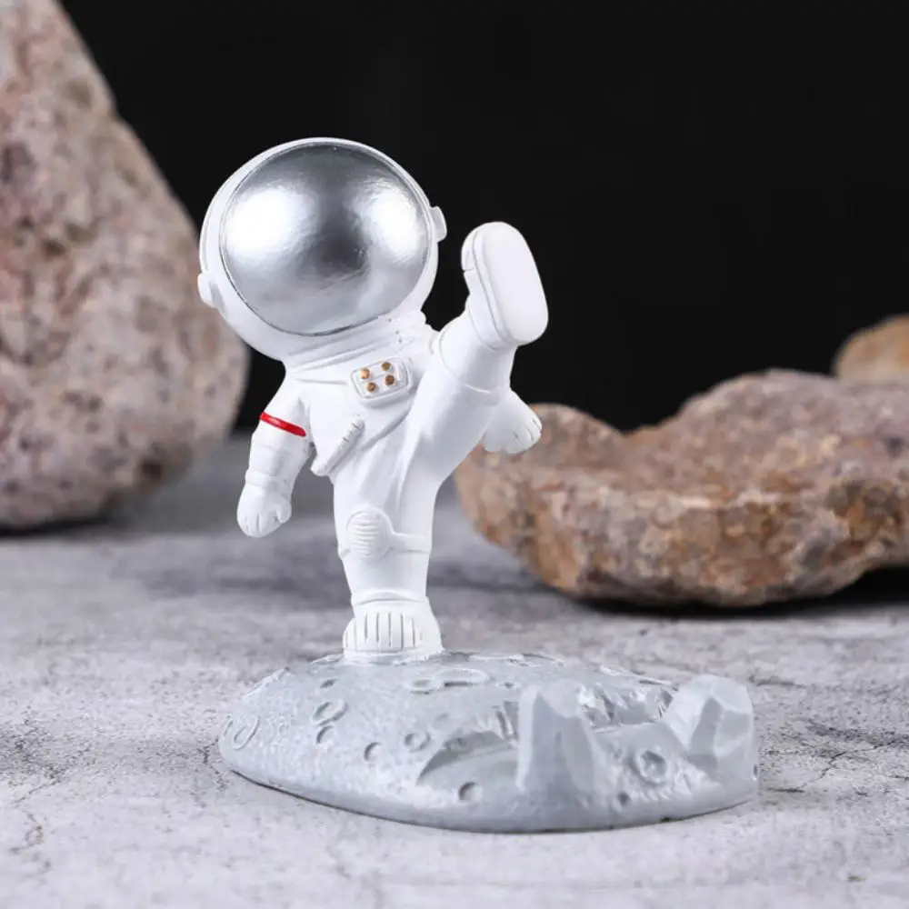 

Lazy Smartphone Mount Tablet Support Lazy Bracket Astronauts Ornaments Astronaut Bracket Desktop Decoration Synthetic Resin