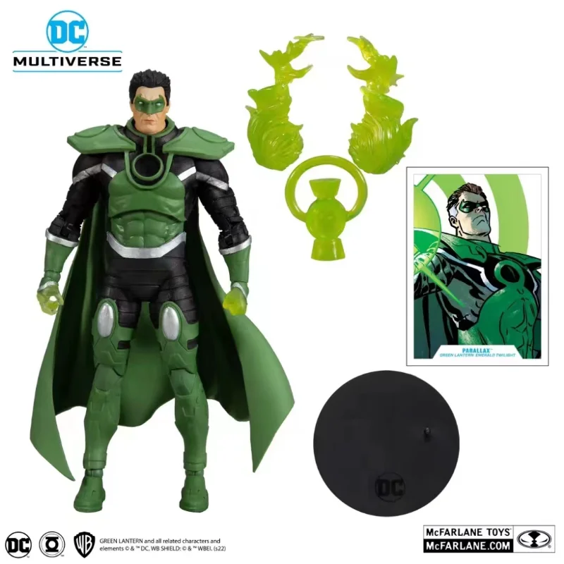 

DC Animation McFarlane Parallax Green Lantern Gold Label Genuine Handmade Movable Doll Model Toys Available