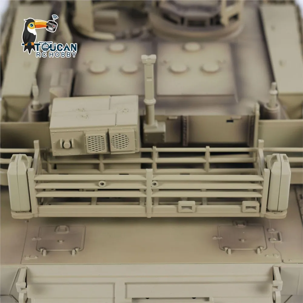 Фото Подарочный радиоуправляемый танк Tongde Panzer 1/16 Abrams M1A2 с ИК-управлением и стрельбой BB-шариками, модель SEP TUSK II, электрический, готов к эксплуатации, TH23305 №3
