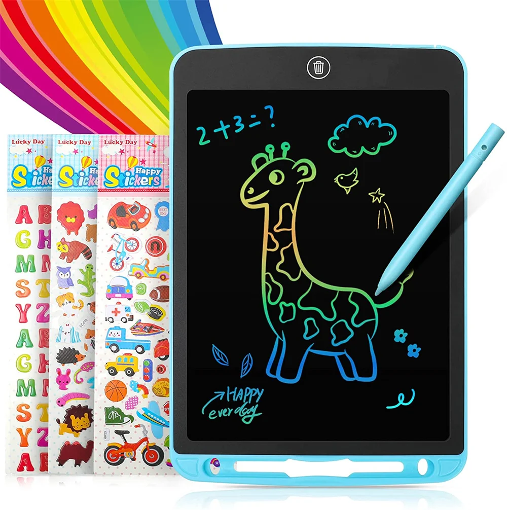 Цветной ЖК-планшет для рисования 12 дюймов электронный планшет | Игрушки и хобби