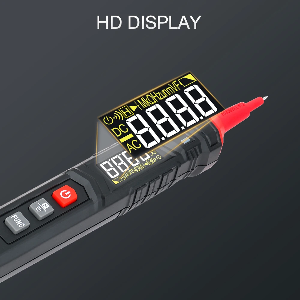 Цифровой мультиметр GVDA в виде ручки умный прибор для измерения напряжения