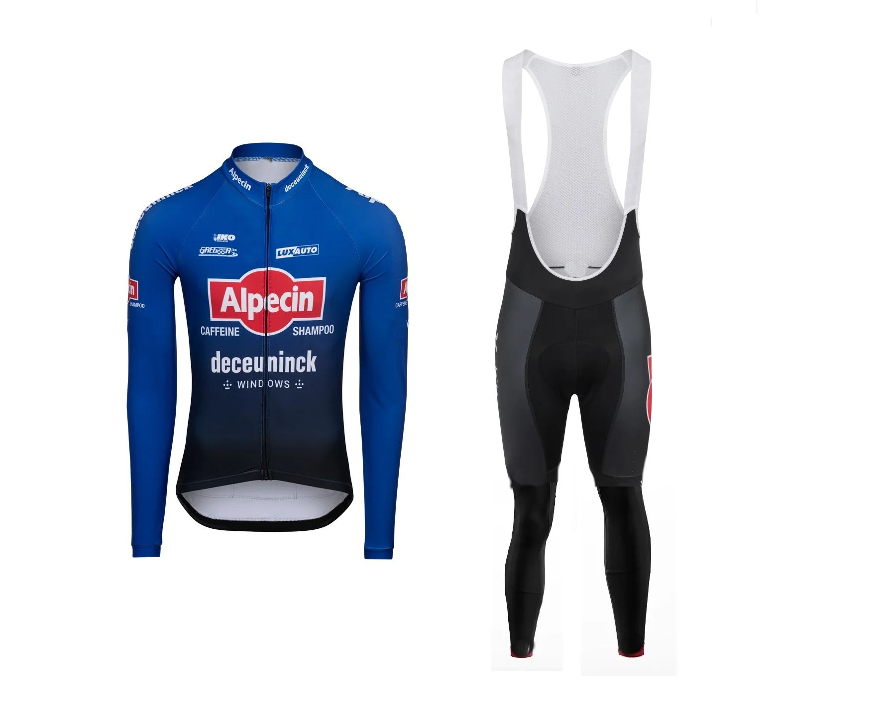 

Весна Лето 2022 ALPECIN Deceuninck команда Велоспорт Джерси с длинным рукавом велосипедная одежда с нагрудником брюки Ropa Ciclismo