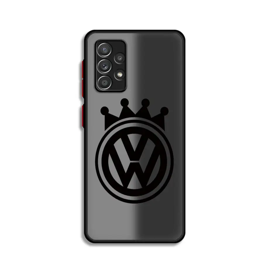 Чехол для телефона V-Volksw-agen с креативным дизайном Samsung Galaxy A21s A23 A33 A34 A22 4G A24 A25 A32 A35 A73