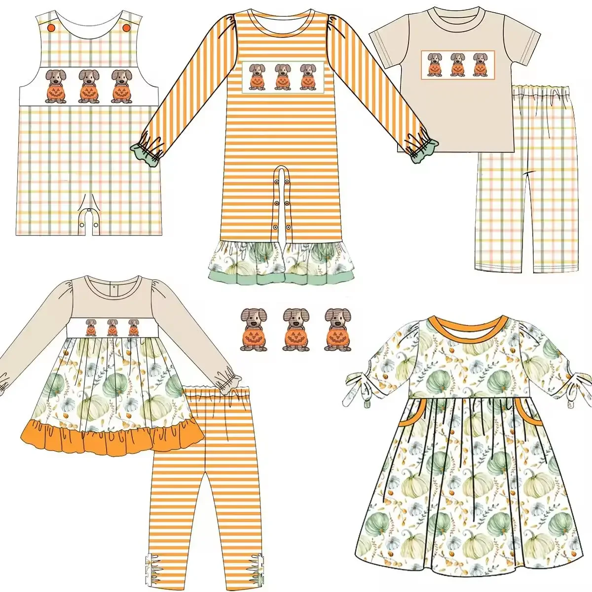 Новые праздничные костюмы оптом на Хэллоуин для новорожденных наряды мальчиков