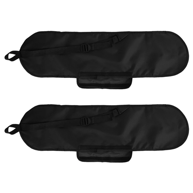 

2X рюкзак для переноски Лонгборда, сумка для переноски, прочный удобный портативный чехол для скейтбординга