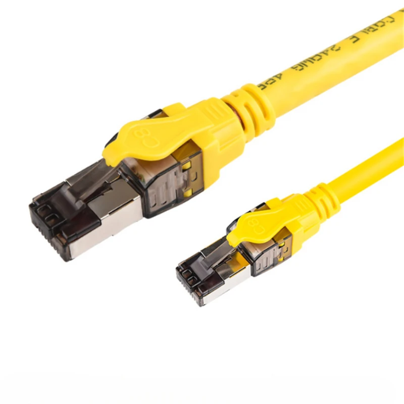 Сетевой кабель Cat 8 24AWG Ethernet-кабель RJ 45 Lan