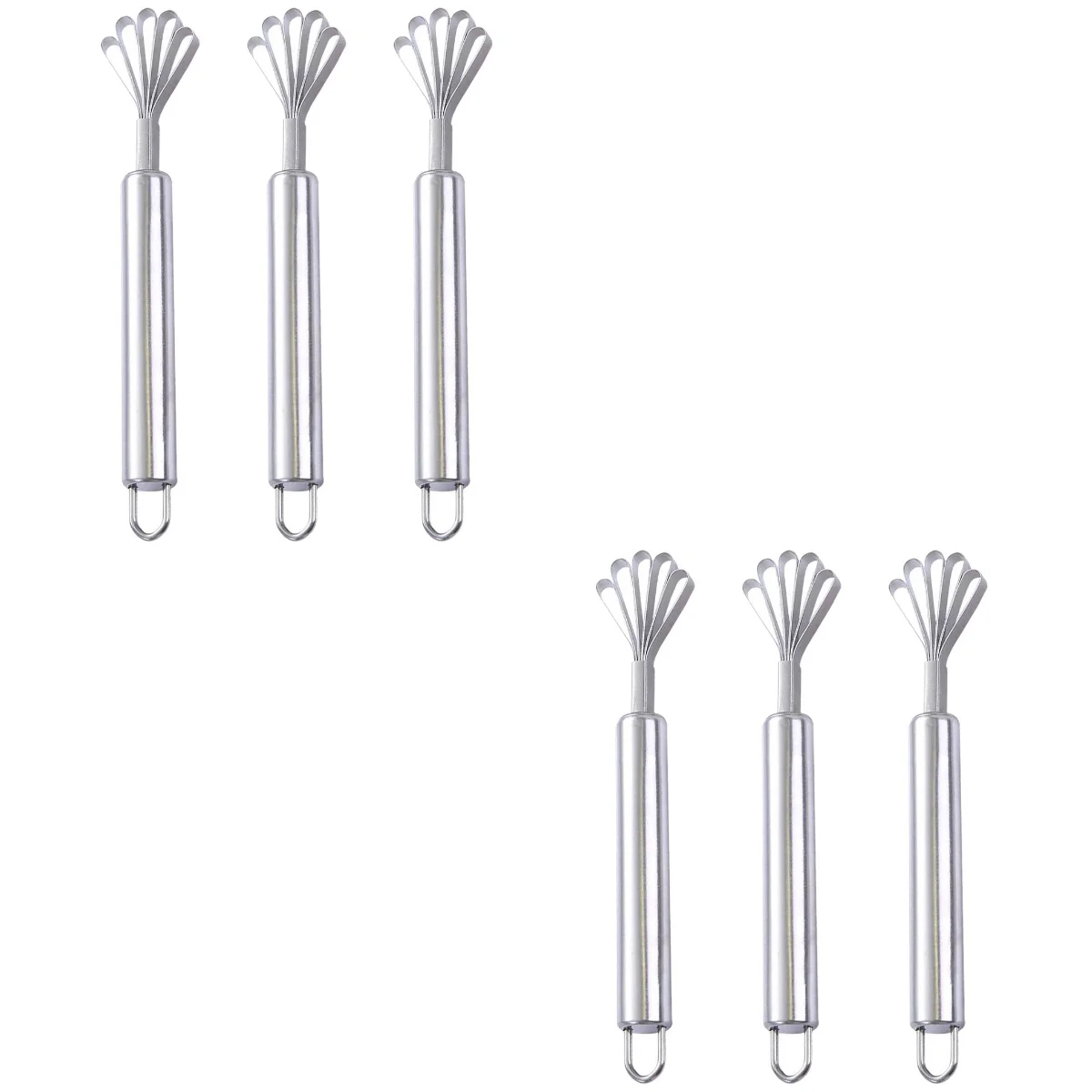 

6 Professional Household Kitchen Coconuts Meat Remover Hanging Scaler Scraper Coconuts Meat Removal Tool