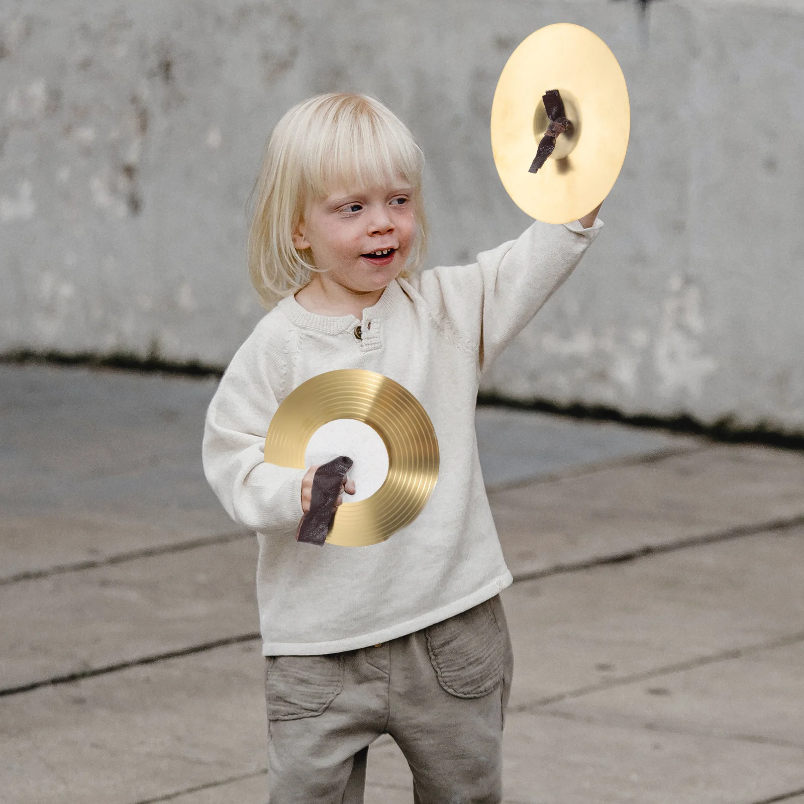 Тарелки игрушки танцы ручные музыкальные инструменты детские сплав для детей