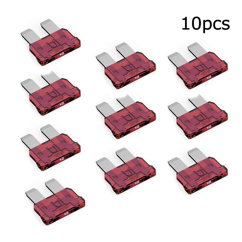 

High Quality Fuse 100% Brand New 10PCS Accessories Easy Handling Flat Plug
