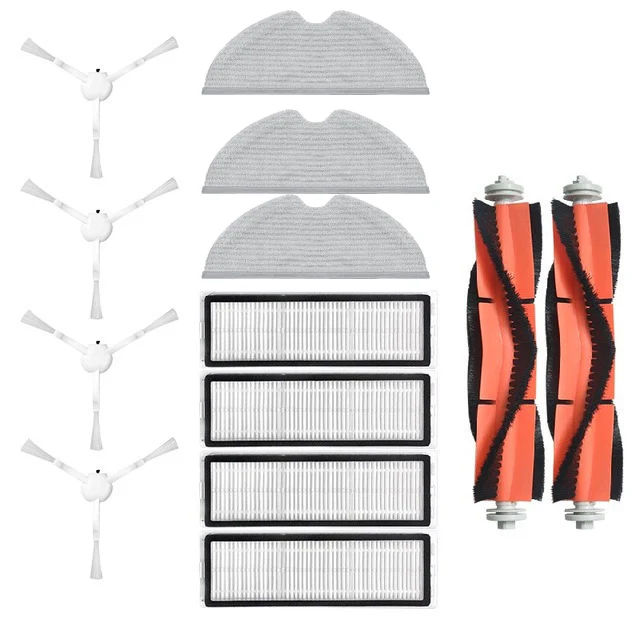 

Фильтр НЕРА XIAOMI MIJIA 1C 1T 2C STYTJ01ZHM и STYTJ02ZHM, боковой ролик, основная щетка, запчасти для пылесоса