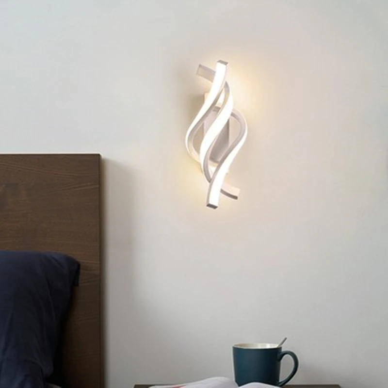 new remote control led wall lamp for corridor aisle cloakroom foyer hall creative square house decorationg lighting fixture free global shipping