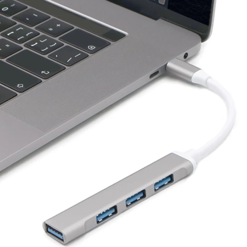

Type C HUB to Multiple USB Port OTG USB HUB for PC USB C HUB Dock Station for MacBook Pro 13 High Speed PC Computer Accessories