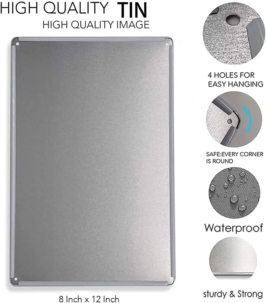 Bocce Bll Rules Sgn for Outdoor Vntge Metl Sgns Scorng Poster Wll Decor Crossng Tn Pntng Br Pub Ktchen Home