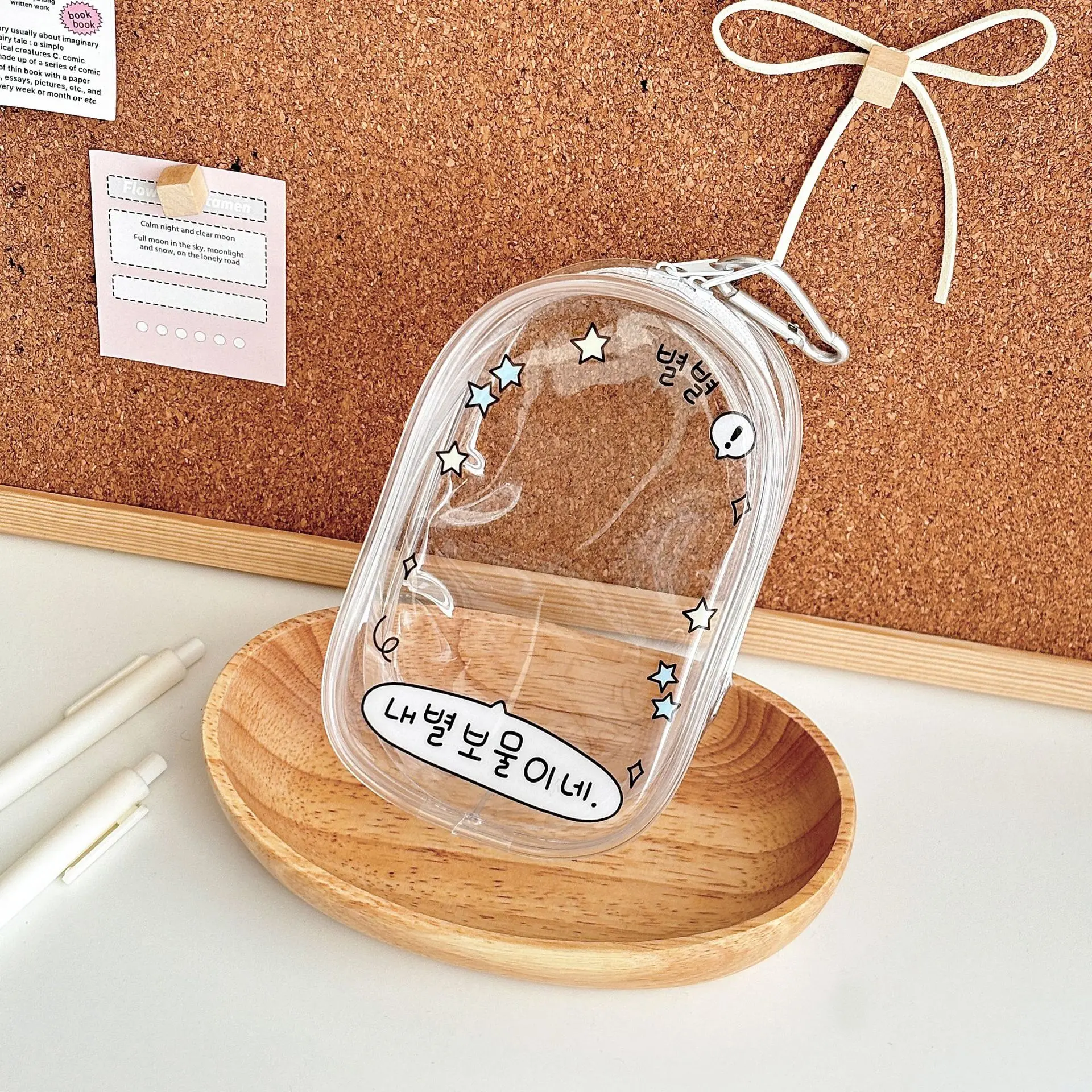 

Прозрачная сумка для кукол ПВХ