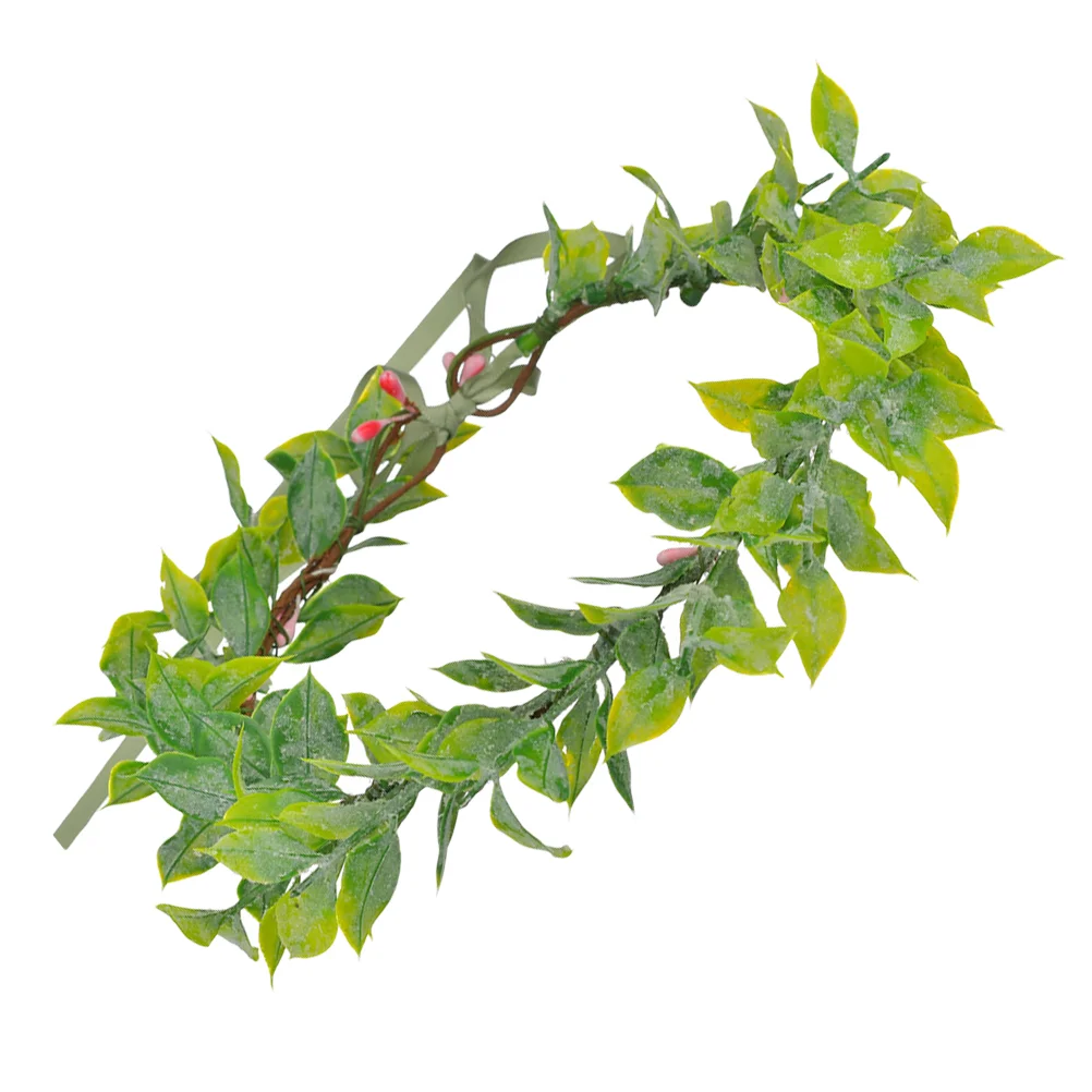 

Bride Wreath Headdress Wreath Flower Headwear Bride Head Decoration