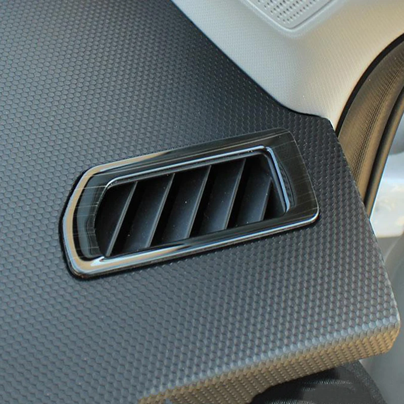 Фото Нержавеющая сталь для Chevrolet Groove 2025 2026, приборная панель автомобиля, передняя вентиляционная крышка, аксессуары №1