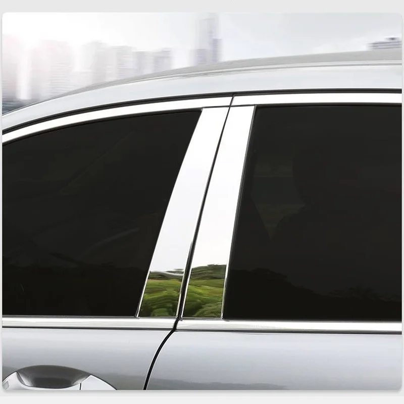 

Накладка на окно автомобиля для Toyota Prius 20 XW20 2004 ~ 2009, наклейки на столбики, черное углеродное волокно, серебро, аксессуары для колонн B C