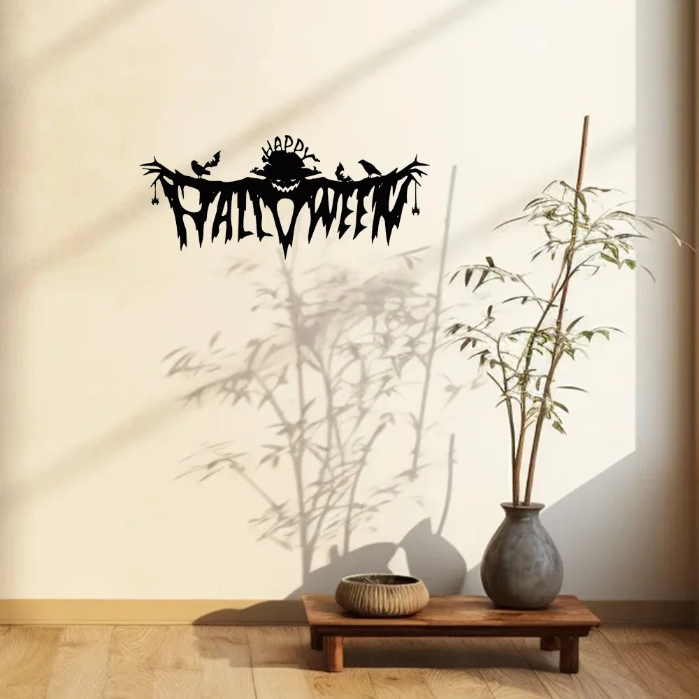 Классическое Черное Настенное Украшение Для Хэллоуина Домашнее Декоративное