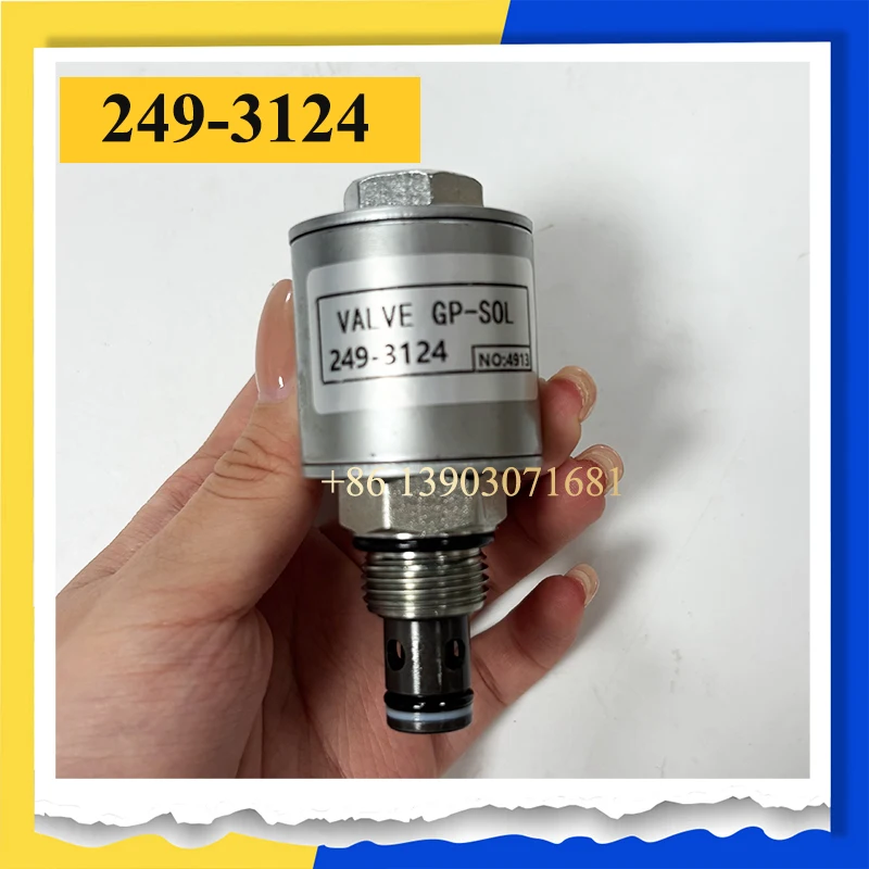 Фото Электромагнитный клапан 249-3124 2493124 для экскаваторов E414E 446D №3