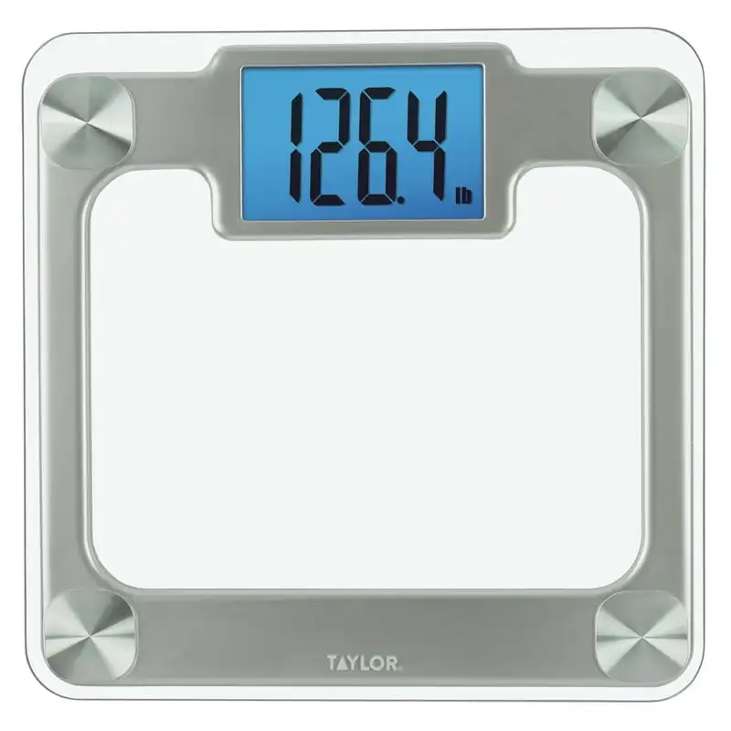 

lb Digital Glass Scale with Weight Tracking