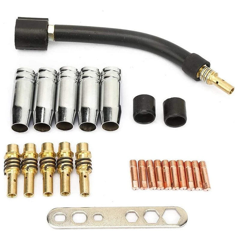 

Welding Conductive Tip Protection Nozzle Nozzle For Mb15 15Ak Mig Welding Torch Consumables Accessories Nozzle