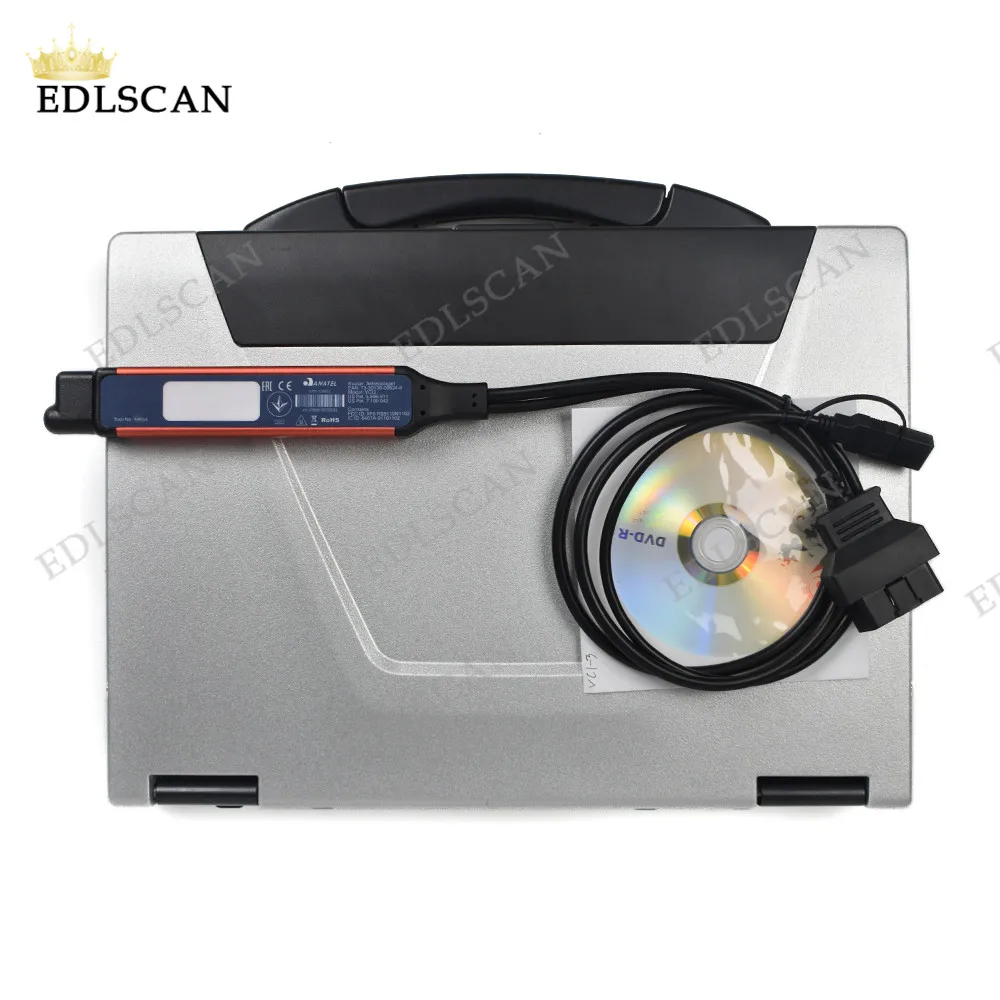 

V2.48.5 SDP3 для VCI3 A + качественный сканер WIFI Беспроводная Диагностика грузовика VCI3 вместо VCI2 Toughbook CF52/CF53