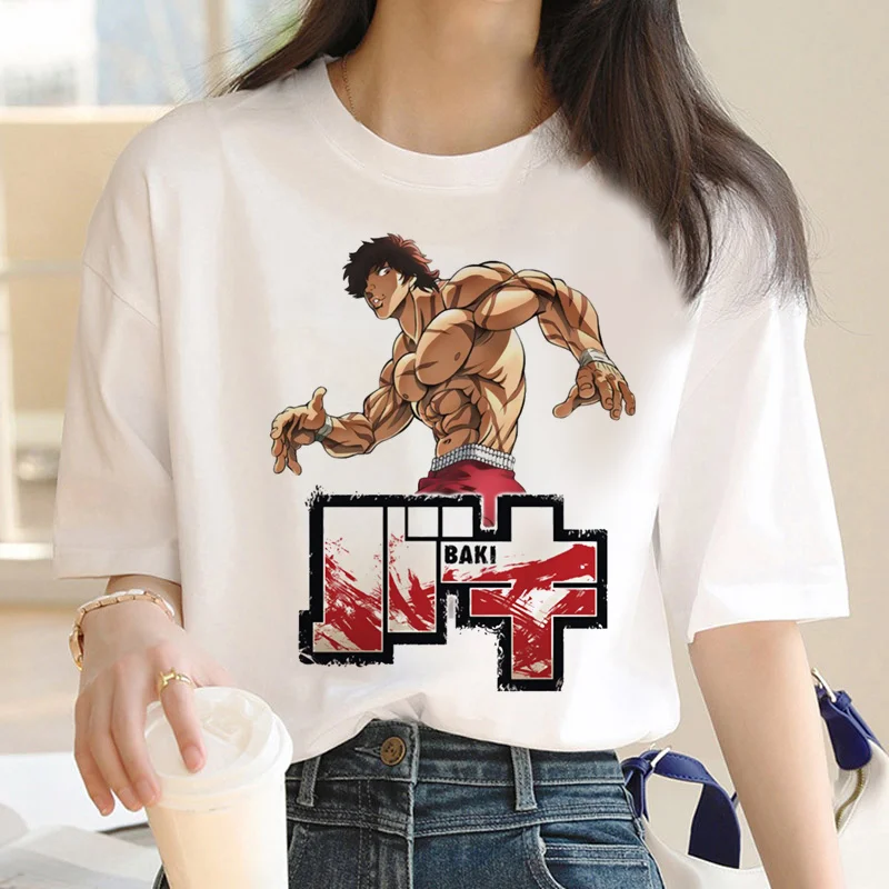 

baki t shirt men japanese 2022 y2k casual t shirt tshirt streetwear graphic