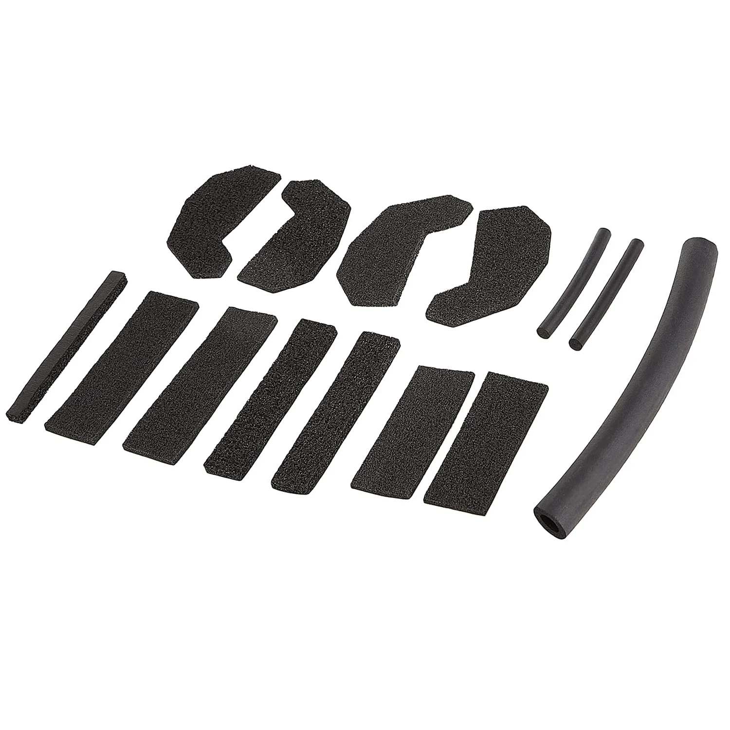 

Комплект Из 17 Комплектов Жестких Верхних Уплотнений Для Jeep Wrangler JK 2007-2018, Черный АБС-пластик + Хлопок