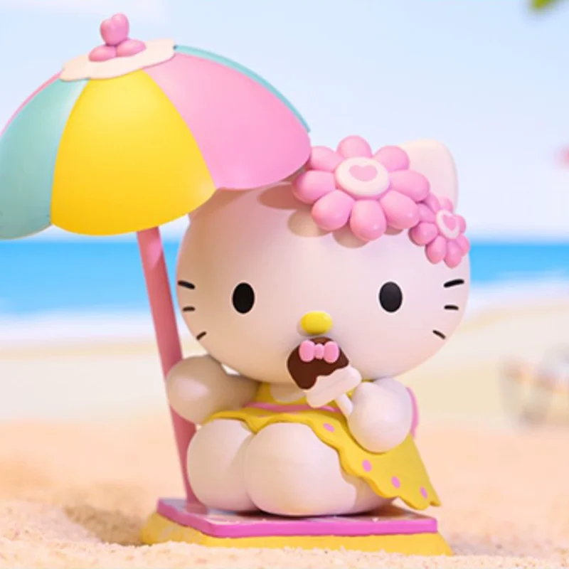 Sanrio глухая коробка Hello Kitty Cinnamoroll серии Small Island Kawaii аниме игрушки коллекция моделей