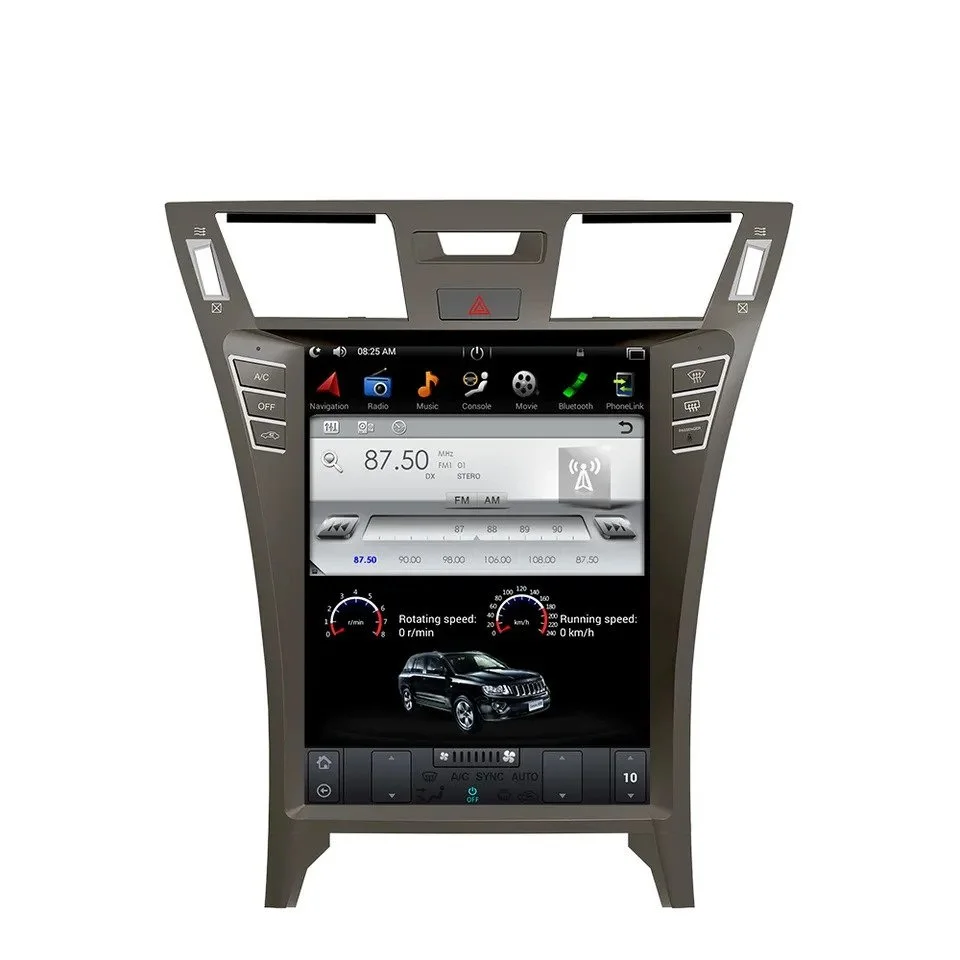 AuCar 12 1 &quotAndroid 9 GPS навигация автомобильное радио видео Тесла экран авто стерео