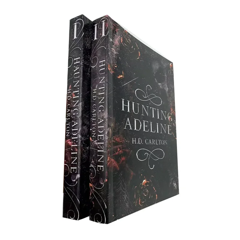 2 книги в наборе Haunting Adeline Cat and Mouse Duet от H. D. Carlton мягкой обложке на английском языке