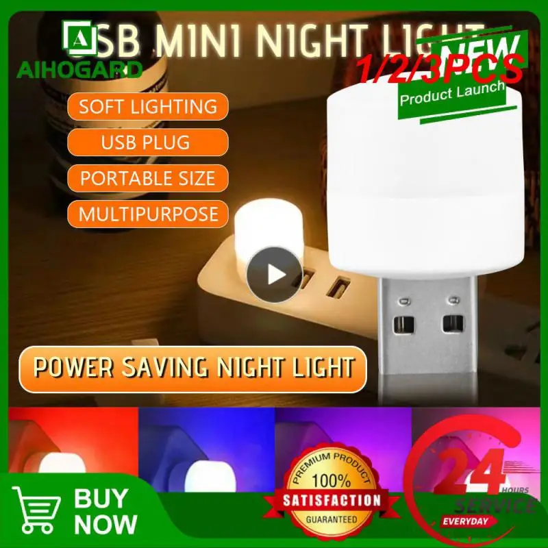 

Лампа с мини-USB-разъемом, 5 В, 1/2/3 шт.