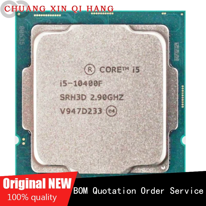 

Используется для I5 10400F i5-10400F 2,9 ГГц шестиядерный двенадцатипоточный ЦПУ процессор L2 = 1,5 M L3 = 12M 65 Вт LGA 1200