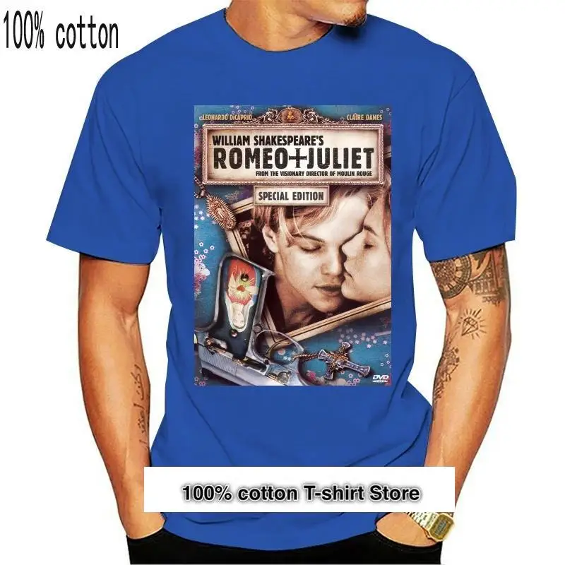 Camiseta de ROMEO y Julieta para hombre, camisa de манга corta 4k Bluray Dvd Cover постер, S-3XL, nueva moda
