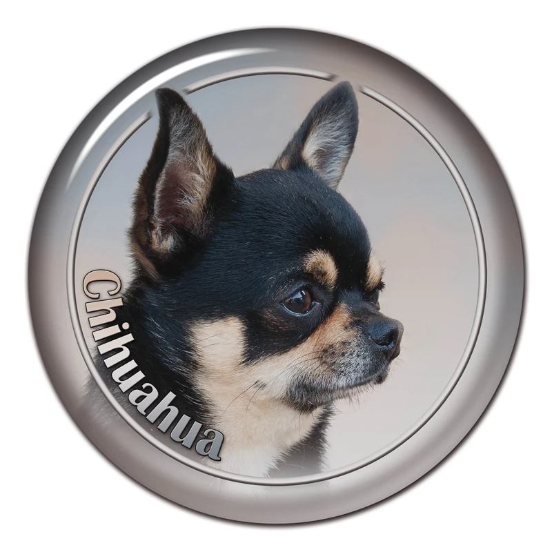 Самоклеящаяся наклейка Chihuahua Dog V3 автомобильная украшения на бампер заднее