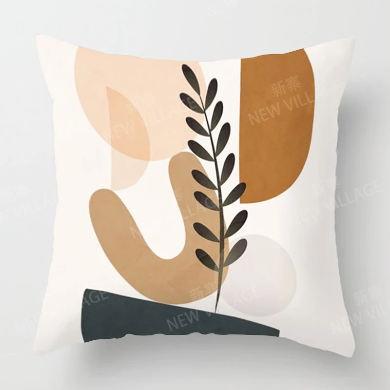 Скандинавский осенний домашний декор осенняя наволочка для диванной подушки