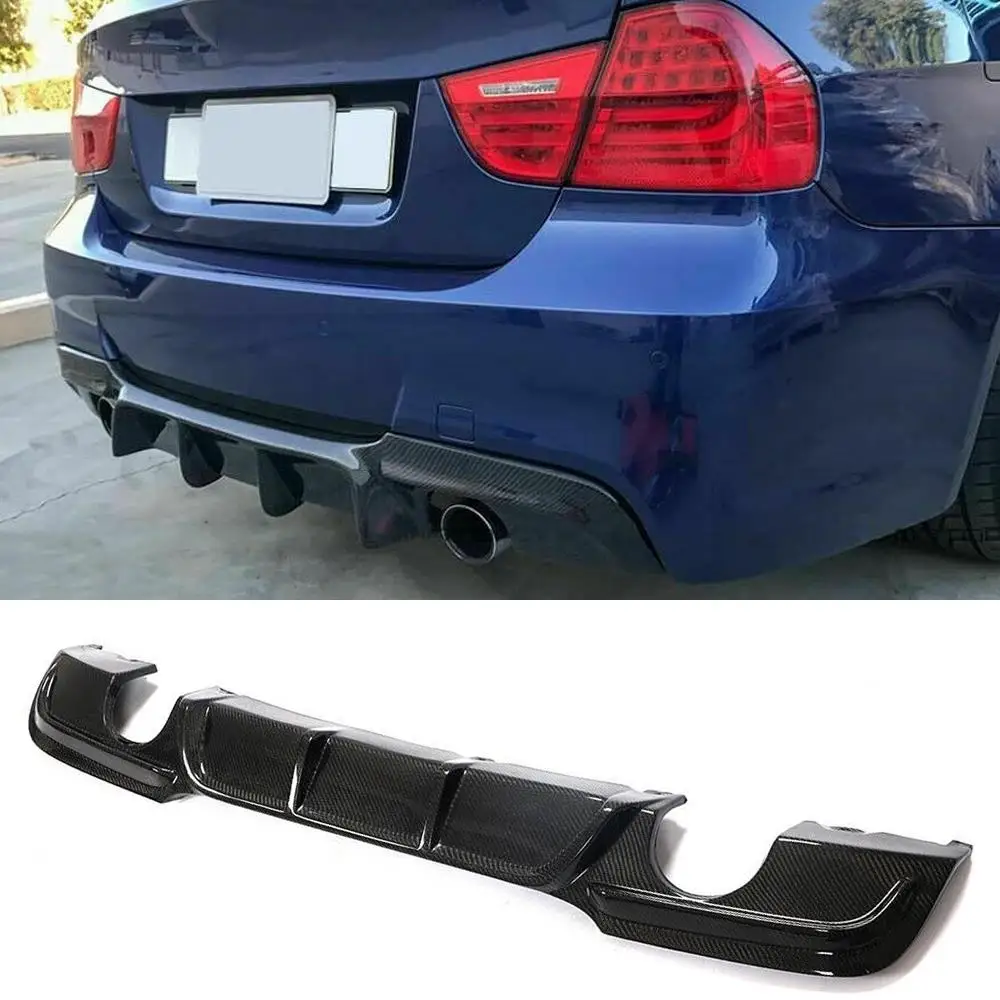 Диффузор для заднего бампера из углеродного волокна/FRP спойлер BMW 3 серии 325i 330i 335i