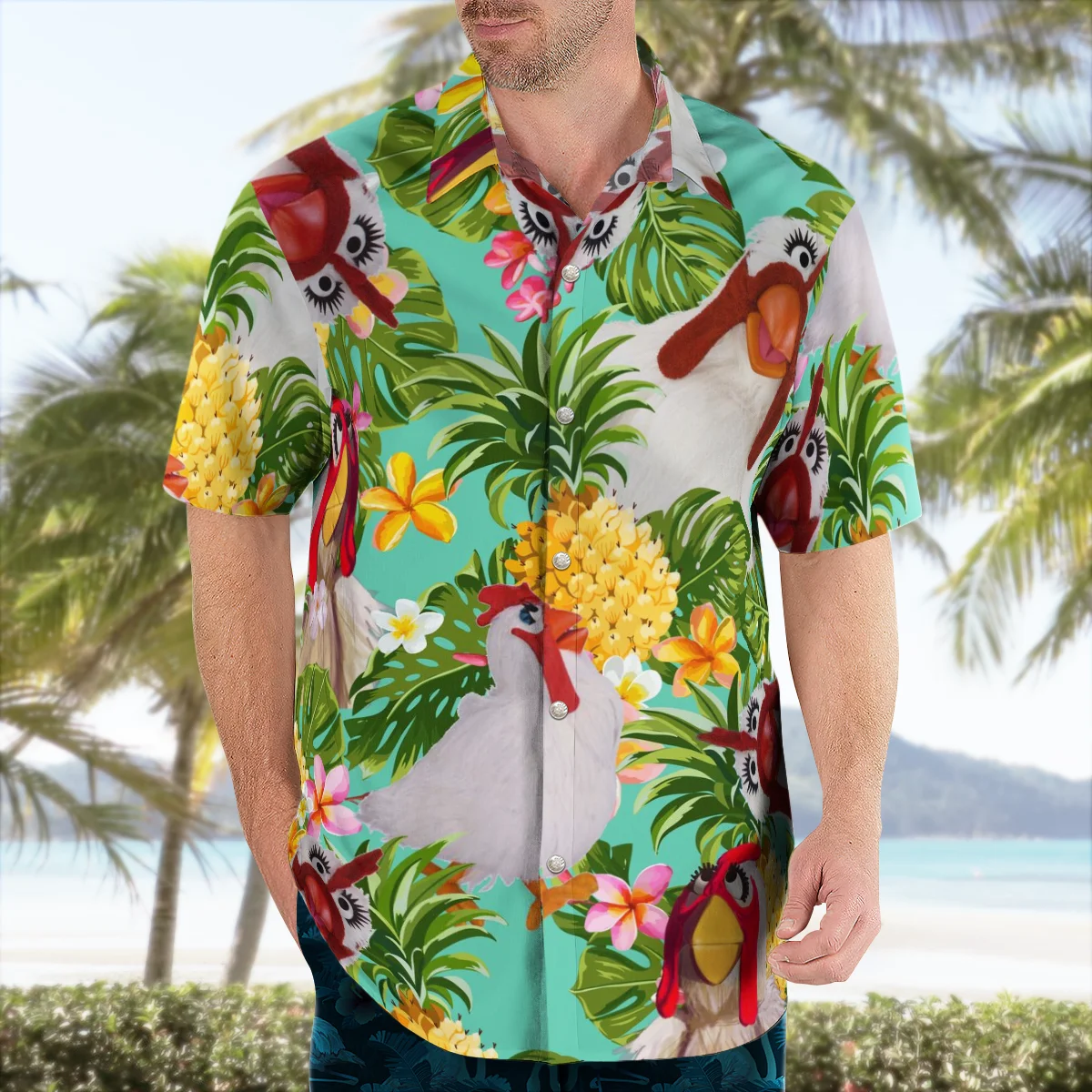 

Funny Fruit Pineapple 3d Beach Hawaiian 2022 Summer Shirt Short Sleeve Tee Streetwear Oversized 5xl Chemise Dress Shirts for Men