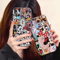 disney mickey mouse phone case for xiaomi redmi 7 7a 8 8a 9 9i 9at 9t 9a 9c note 7 8 2021 8t 8 pro silicone cover coque