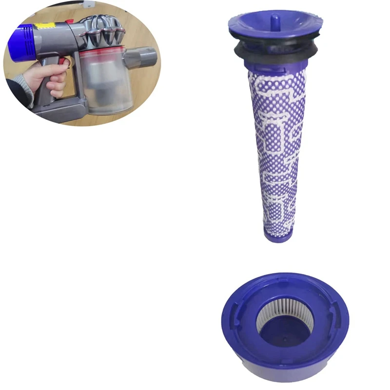 

6 шт., сменные фильтры для пылесоса Dyson V7, V8 Animal и Absolute
